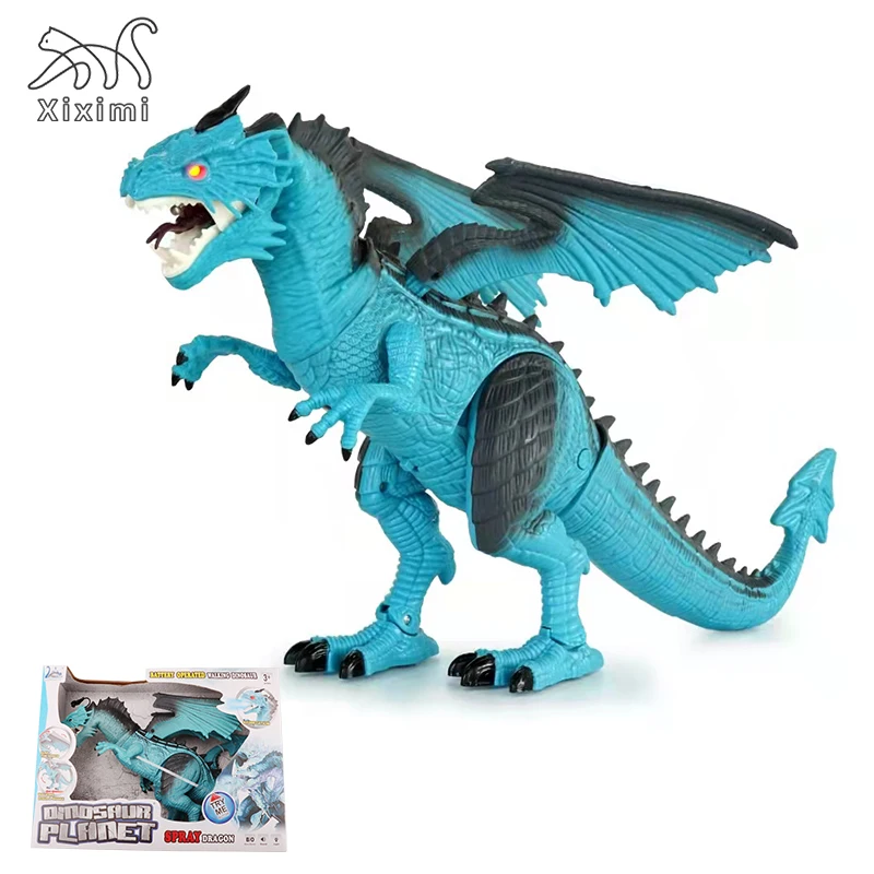 45 CM Dinosaur Spray Dragon Roar Walking Electric Remote Control Simulation Animal Model Kids Toys Children Boys Birthday Gift
45 CM Dinosaur Spray Dragon Roar Walking Electric Remote Control Simulation Animal Model Kids Toys Children Boys Birthday Gift