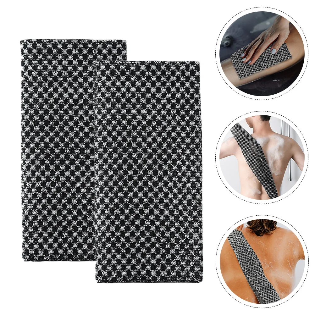 2 Pcs Long Back Towel Nubuck Cleaner Bath Towels Wash Exfoliating Washcloths Body Strip Japanese Scrubbers Shower Polyester
2 Pcs Long Back Towel Nubuck Cleaner Bath Towels Wash Exfoliating Washcloths Body Strip Japanese Scrubbers Shower Polyester