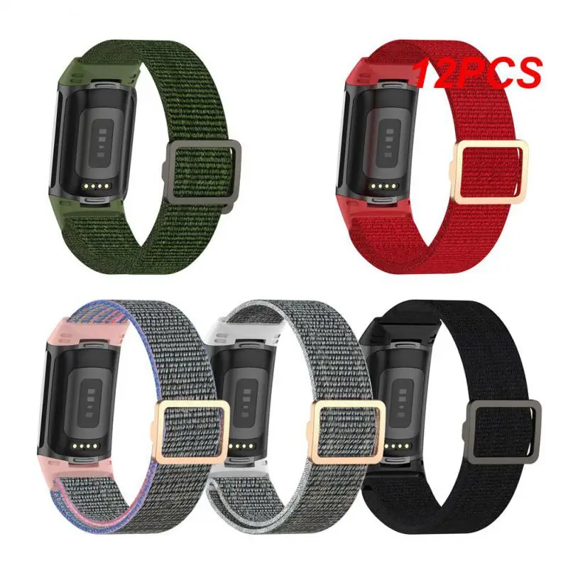 12PCS Nylon Strap for Fitbit Charge 5 Smart Watch Sports Nylon Weave Loop Bracelet Wristband Correa Pulsera for fitbit Charge 5
12PCS Nylon Strap for Fitbit Charge 5 Smart Watch Sports Nylon Weave Loop Bracelet Wristband Correa Pulsera for fitbit Charge 5