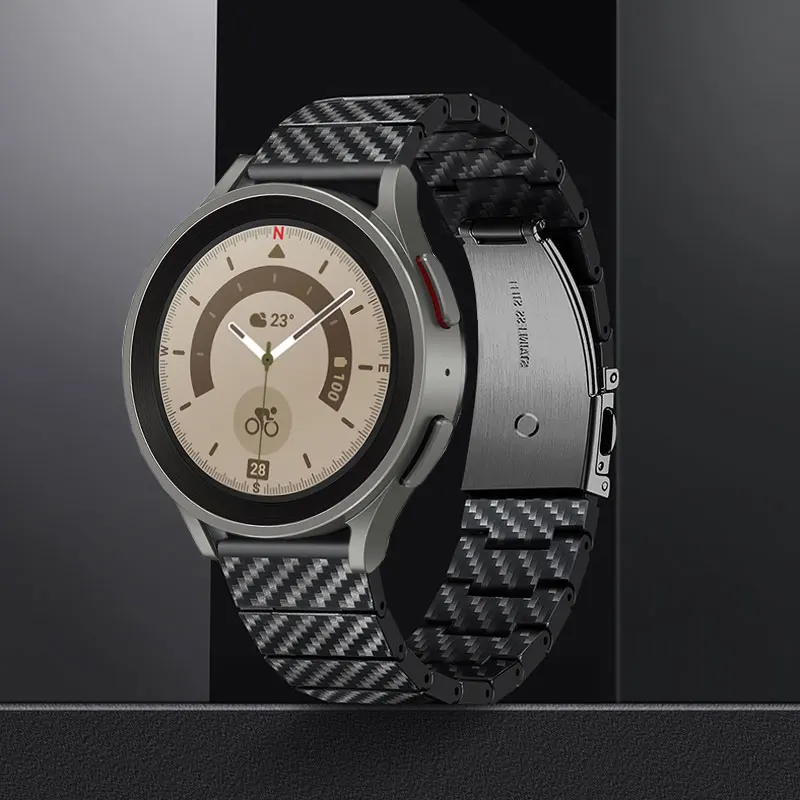 Ремешок из углеродного волокна для Samsung Watch 5 4, браслет для наручных часов 40 мм 44 мм 3 41 мм Active 2 Gear S3 20 мм 22 мм Amazfit Bip
Ремешок из углеродного волокна для Samsung Watch 5 4, браслет для наручных часов 40 мм 44 мм 3 41 мм Active 2 Gear S3 20 мм 22 мм Amazfit Bip