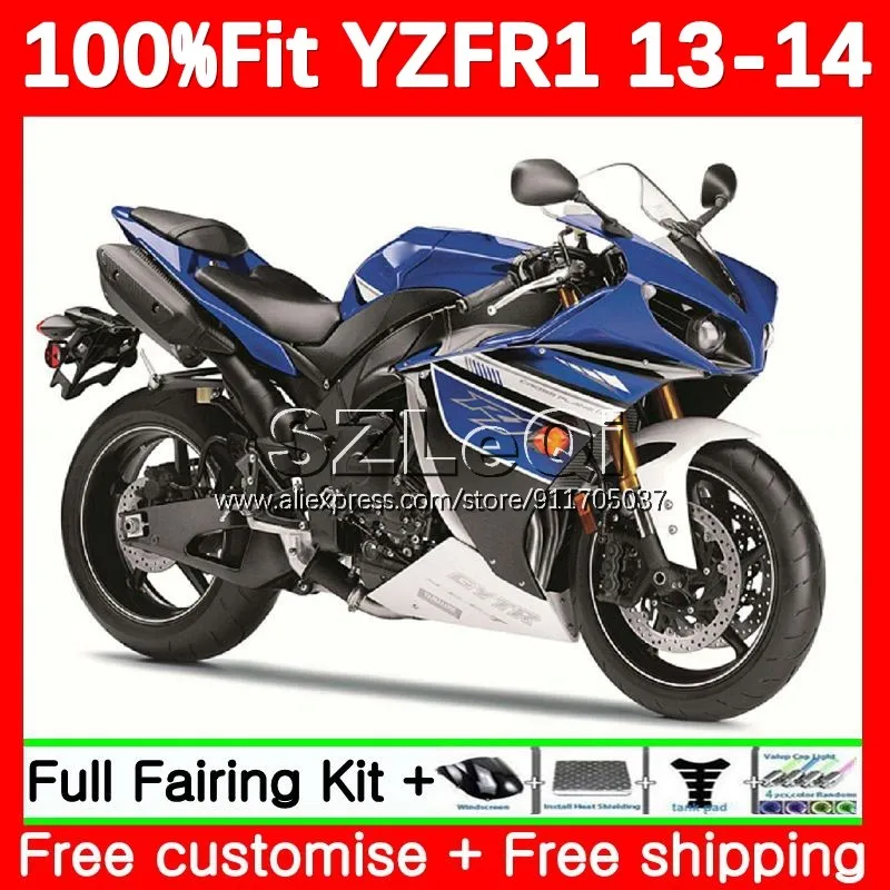 blue black Injection Body For YAMAHA YZF1000 YZF R1 R 1 YZF-R1 1000 CC YZFR1 13 14 YZF-1000 2013 2014 OEM Fairing Kit 134LQ.38
blue black Injection Body For YAMAHA YZF1000 YZF R1 R 1 YZF-R1 1000 CC YZFR1 13 14 YZF-1000 2013 2014 OEM Fairing Kit 134LQ.38