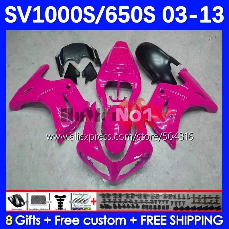 SV1000S For SUZUKI SV650S SV650 SV1000 S 26MC.43 SV 650S 1000S 03 04 05 06 07 08 2009 2010 2011 2012 2013 Fairings pink rose
SV1000S For SUZUKI SV650S SV650 SV1000 S 26MC.43 SV 650S 1000S 03 04 05 06 07 08 2009 2010 2011 2012 2013 Fairings pink rose