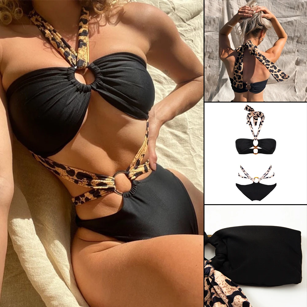 Sexy Tie Bikini Fashion Halterneck Women's Swimsuit Slim Summer Swimwear Spa Clothing for Swimming Pool Beach XR-Hot
Sexy Tie Bikini Fashion Halterneck Women's Swimsuit Slim Summer Swimwear Spa Clothing for Swimming Pool Beach XR-Hot