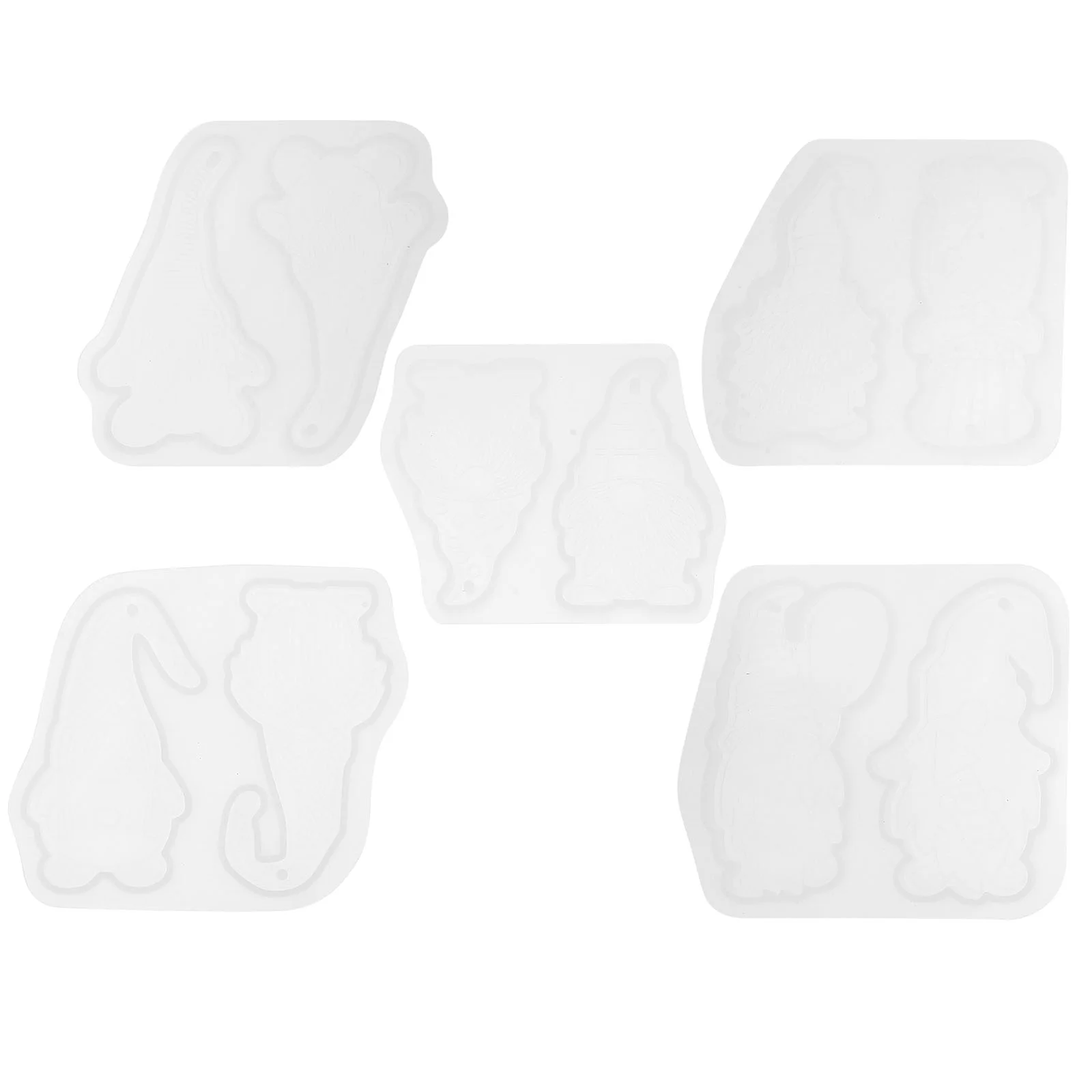 5 Pcs Epoxy Resin Santa Clause Pendant Molds Listing Flexible Silica Gel Christmas Themed Silicone Making
5 Pcs Epoxy Resin Santa Clause Pendant Molds Listing Flexible Silica Gel Christmas Themed Silicone Making