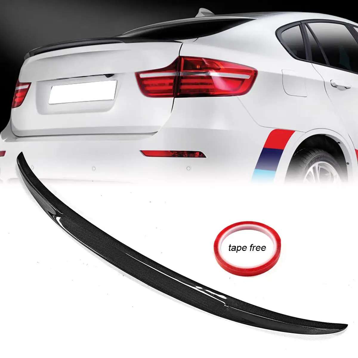New Auto Car Spoiler Wing for BMW Performance Style Real Carbon Fiber Rear Trunk Lip Spoiler Wing For 2008-2014 for BMW E71 X6
New Auto Car Spoiler Wing for BMW Performance Style Real Carbon Fiber Rear Trunk Lip Spoiler Wing For 2008-2014 for BMW E71 X6