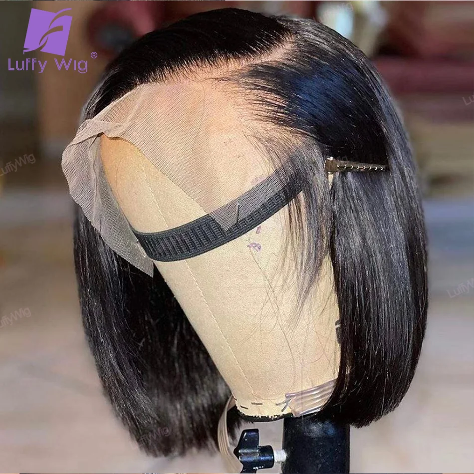 Short Straight Bob Wigs 13x6 Lace Front Human Hair Wigs For Woman Glueless Remy Brazilian Natural Hairline Pre-Plucked LUFFY
Short Straight Bob Wigs 13x6 Lace Front Human Hair Wigs For Woman Glueless Remy Brazilian Natural Hairline Pre-Plucked LUFFY
