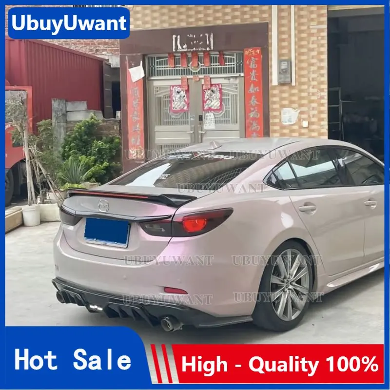 ABS Plastic Painted Black Red White Color Rear Spoiler Trunk Boot Wing Spoiler With Led Light For Mazda 6 ATENZA 2014-2020
ABS Plastic Painted Black Red White Color Rear Spoiler Trunk Boot Wing Spoiler With Led Light For Mazda 6 ATENZA 2014-2020