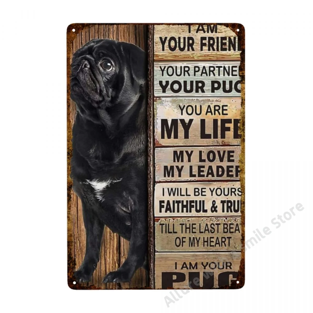 Retro Dog Pet Meatl Sign Golden Retriever Border Collie Beagle Pet Doghome Bar Accessories Posters Garden Decoration Tin Plate
Retro Dog Pet Meatl Sign Golden Retriever Border Collie Beagle Pet Doghome Bar Accessories Posters Garden Decoration Tin Plate