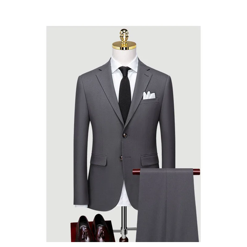 

Custom Made Groomsmen Pattern Groom Tuxedos Shawl Lapel Men Suits Wedding Best Man SA06-6999
