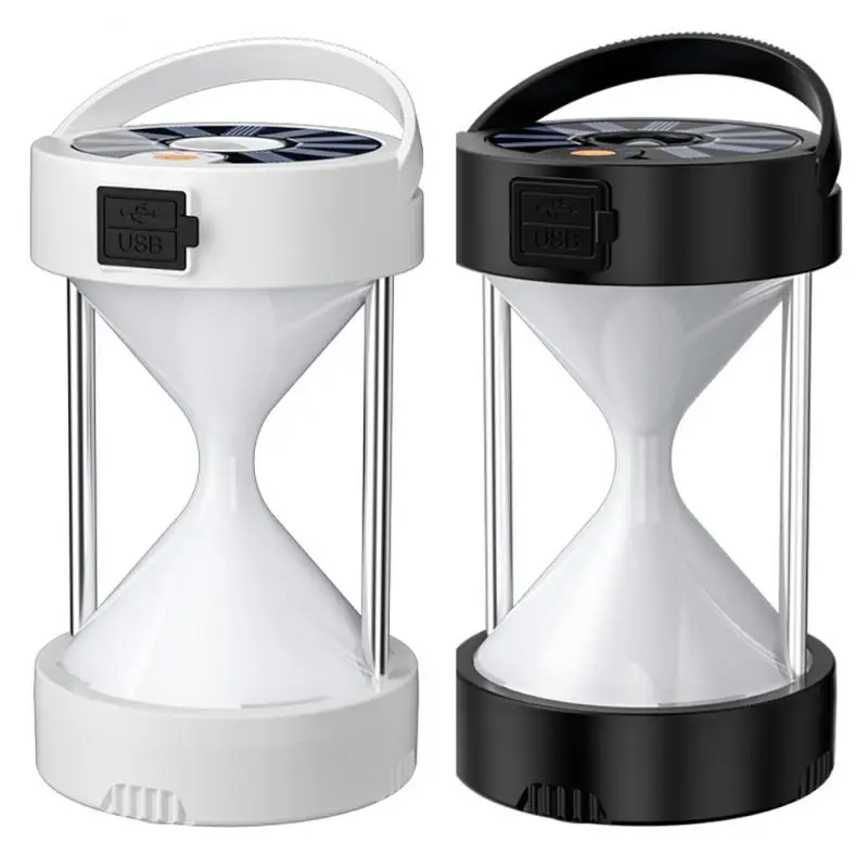 Hourglass Camping Lamp USB Rechargeable Waterproof Outdoor Lighting Portable LED Light Magnet Adsorption Tent Emergency Lantern
Hourglass Camping Lamp USB Rechargeable Waterproof Outdoor Lighting Portable LED Light Magnet Adsorption Tent Emergency Lantern