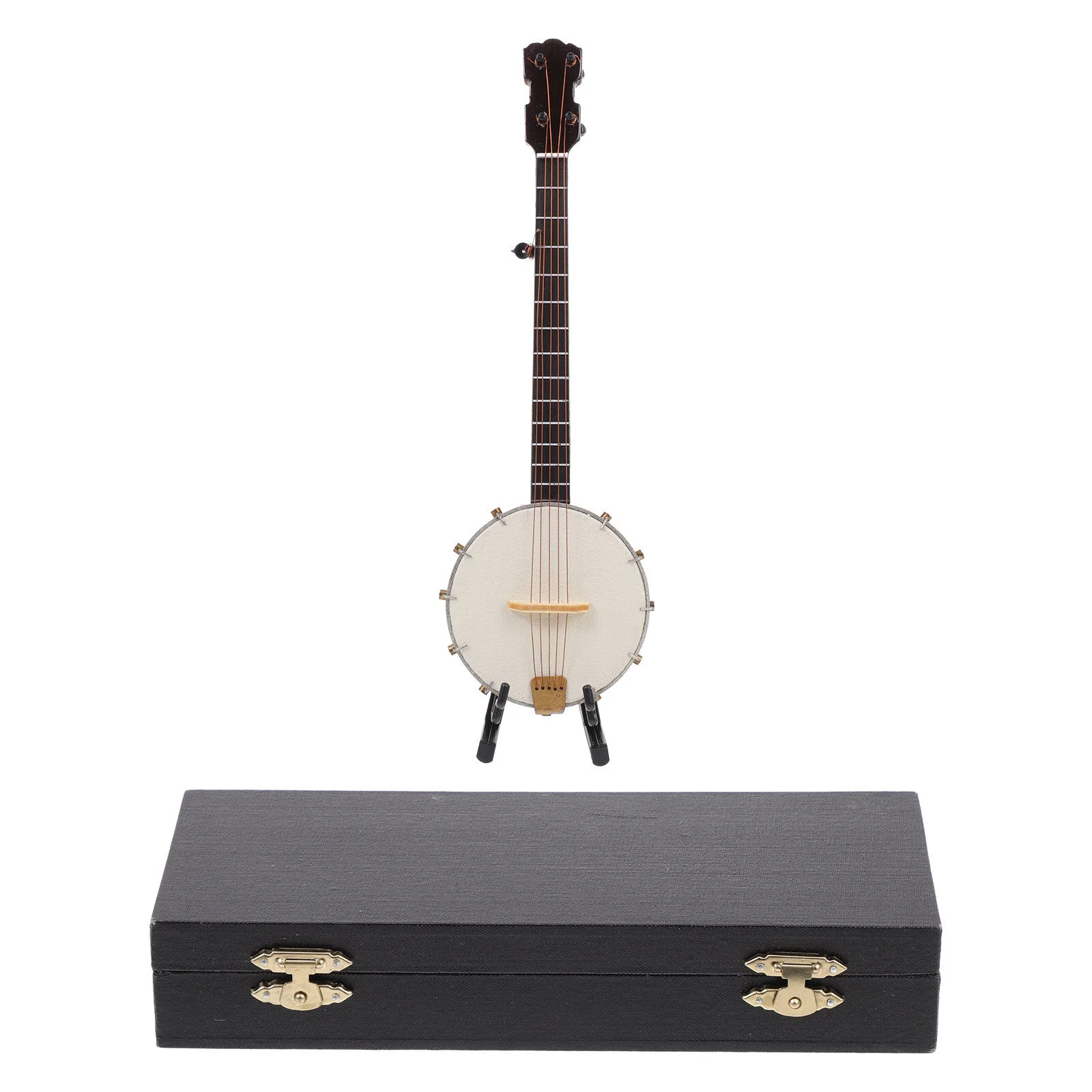 Banjo Model Small Simulated House Decoration Ornament Decorations Stand Case Wooden Decor Simulation Instruments Kids Mini
Banjo Model Small Simulated House Decoration Ornament Decorations Stand Case Wooden Decor Simulation Instruments Kids Mini