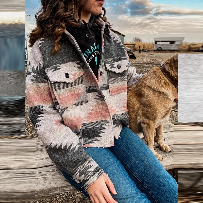 Женская Повседневная куртка с длинным рукавом и карманами, свободные топы, пальто, модное цветное шерстяное пальто в стиле Харадзюку С пэчв...
Женская Повседневная куртка с длинным рукавом и карманами, свободные топы, пальто, модное цветное шерстяное пальто в стиле Харадзюку С пэчв...