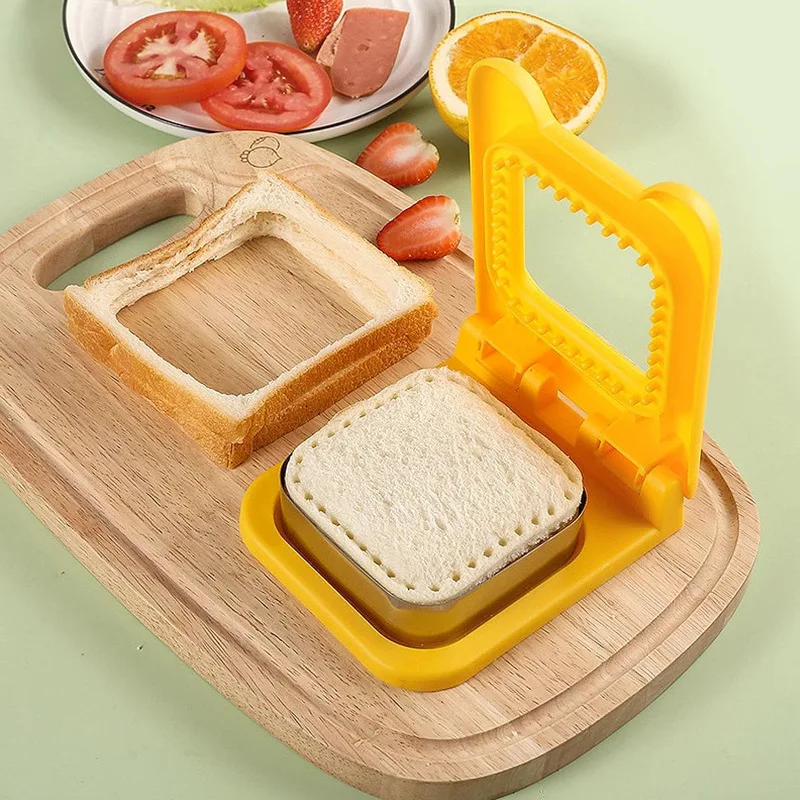 

Набор квадратных сэндвич-резаков и герметиков для детей, сэндвичи для обеда, сэндвичи, сэндвич, сэндвич-конюшни, изготовление хлеба, тостов, форма для завтрака