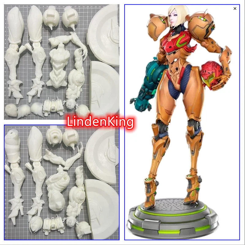 

LindenKing 1/6 1/8 Набор для 3d-печати в гараже GK модель фигурки Неокрашенная белая пленка коллекция для художников A237