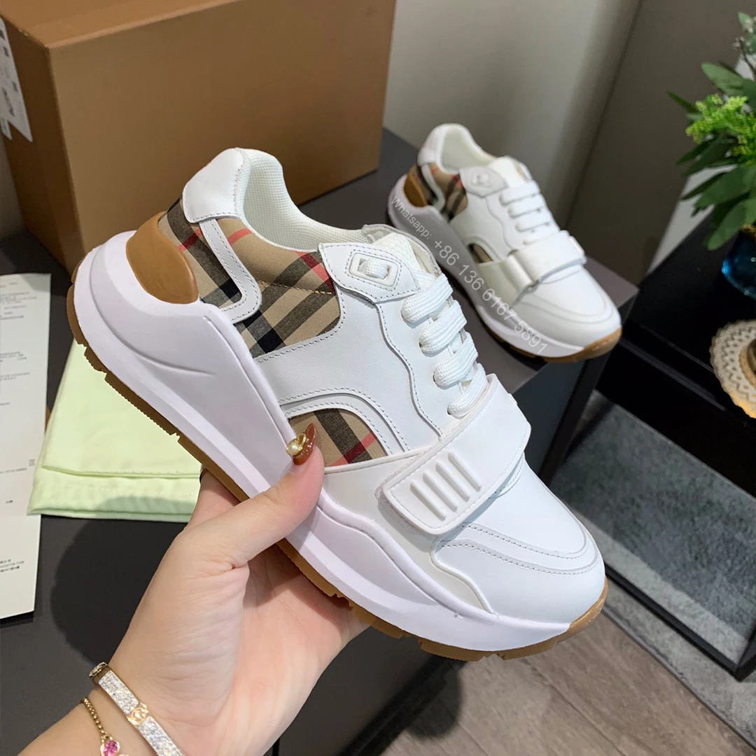 High Quality Luxury Designer Sports Shoes Men's Shoes Thick Bottom Stripe Platform Height Casual Shoes Women's Shoes Size 44 45
High Quality Luxury Designer Sports Shoes Men's Shoes Thick Bottom Stripe Platform Height Casual Shoes Women's Shoes Size 44 45