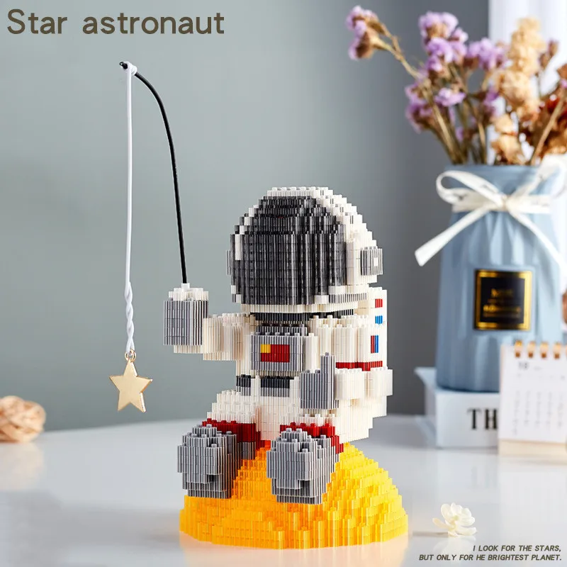 Mini Micro Rocket Building Blocks Space Moon Satellite Astronaut Diamond Bricks Constructor Toys For Children Gifts
Mini Micro Rocket Building Blocks Space Moon Satellite Astronaut Diamond Bricks Constructor Toys For Children Gifts