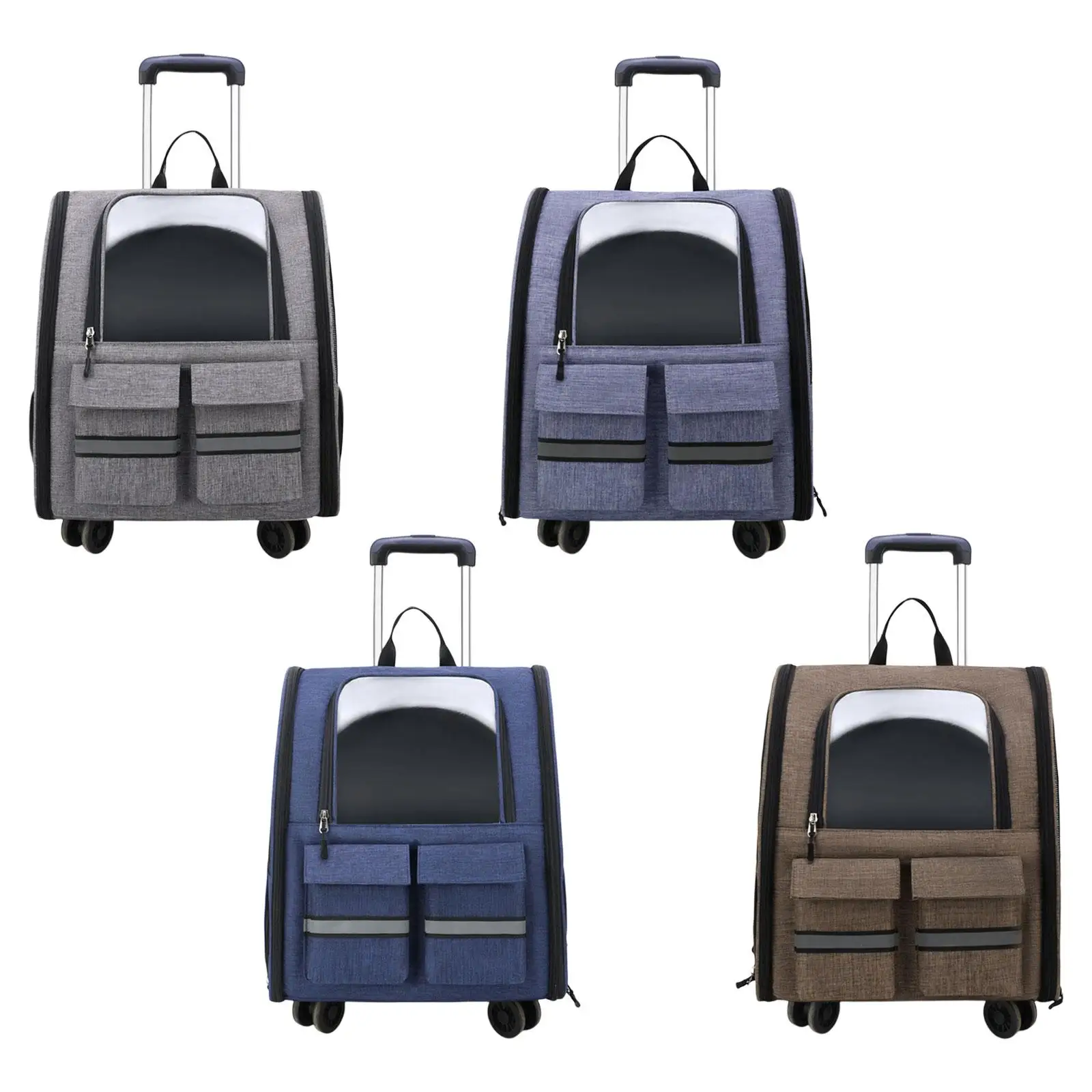 Cat Trolley Case Backpack Handbag Pet Carrier Carrying Bag for Doggy Traveling Hiking
Cat Trolley Case Backpack Handbag Pet Carrier Carrying Bag for Doggy Traveling Hiking
