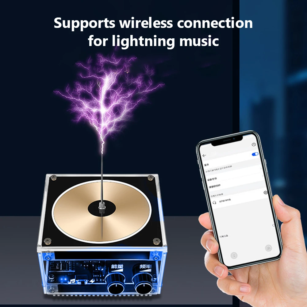 Bluetooth-Колонка Tesla в катушке, генератор электрической дуги, беспроводная передача, научная и образовательная экспериментальная продукция для освещения
Bluetooth-Колонка Tesla в катушке, генератор электрической дуги, беспроводная передача, научная и образовательная экспериментальная продукция для освещения