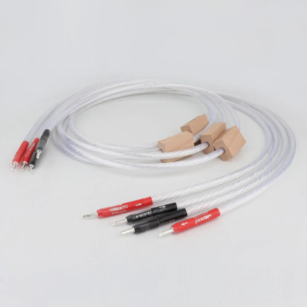 Nordost Odin Flagship Audio Cable HiFi Speaker Amplifier Audiophile Wire With Hi-End Silver-Plate Plug 1set of 4pcs 
Nordost Odin Flagship Audio Cable HiFi Speaker Amplifier Audiophile Wire With Hi-End Silver-Plate Plug 1set of 4pcs
