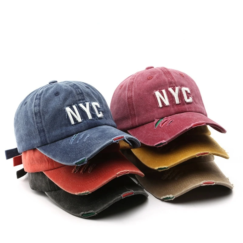 Fashion Summer New Men's Washed Letter Embroidery NYC Baseball Cap Outdoor Women's Sunscreen Sunshade Cap Snapback
Fashion Summer New Men's Washed Letter Embroidery NYC Baseball Cap Outdoor Women's Sunscreen Sunshade Cap Snapback