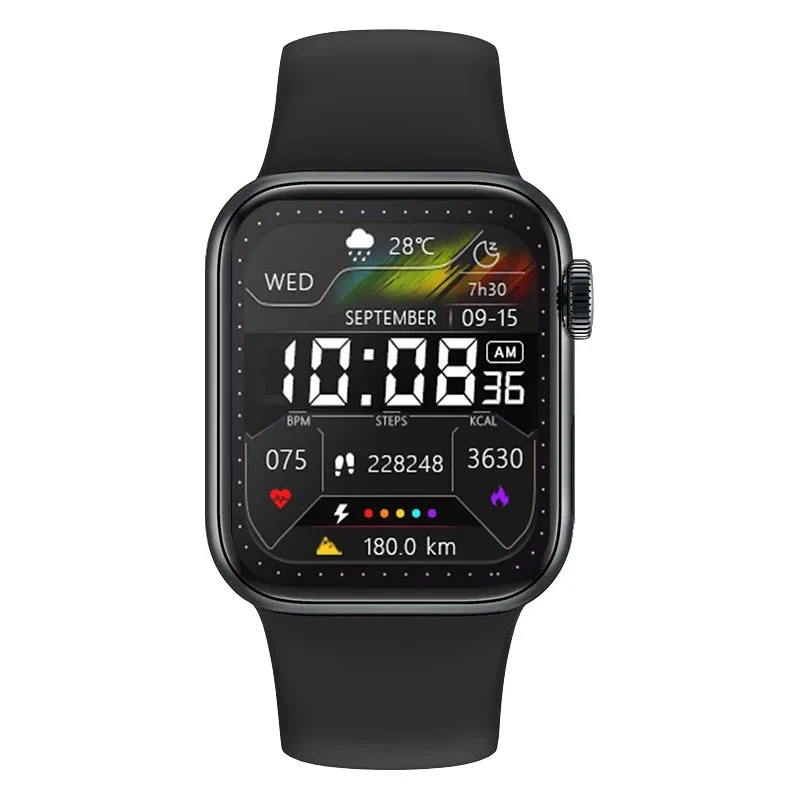 M SEVEN Smart Watch IWO Series 7 Wireless Charging Smartwatch 1.75inch NFC Men Bluetooth Call Heart Rate Blood Pressure Monitor
M SEVEN Smart Watch IWO Series 7 Wireless Charging Smartwatch 1.75inch NFC Men Bluetooth Call Heart Rate Blood Pressure Monitor