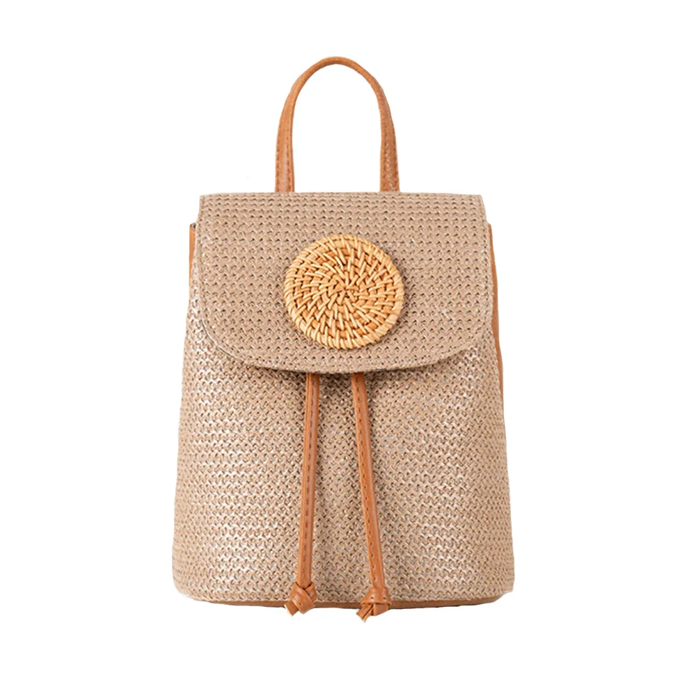 Bohemian Backpacks Rattan Summer Beach Backpack Europe The United States New Woven Bag Female Niche Design Shoulder Bucket Bag
Bohemian Backpacks Rattan Summer Beach Backpack Europe The United States New Woven Bag Female Niche Design Shoulder Bucket Bag