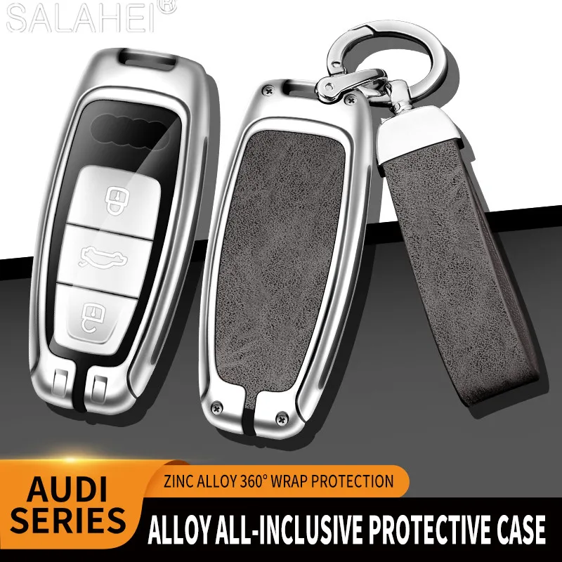 Car Key Case Full Cover Holder For Audi A3 A4 A6 A7 A8 B9 C8 D5 4K S8 Q7 Q8 SQ8 E-tron 2018 2019 2020 2021 Protector Accessories
Car Key Case Full Cover Holder For Audi A3 A4 A6 A7 A8 B9 C8 D5 4K S8 Q7 Q8 SQ8 E-tron 2018 2019 2020 2021 Protector Accessories