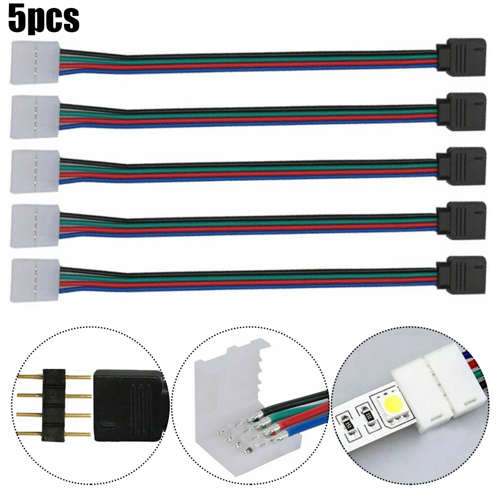 5pcs 4 Pin Female Connector Cable And 10x 4 Pin Male Connector 4 Pin Female Connector Cable+10x 4 Pin Male Connector
5pcs 4 Pin Female Connector Cable And 10x 4 Pin Male Connector 4 Pin Female Connector Cable+10x 4 Pin Male Connector