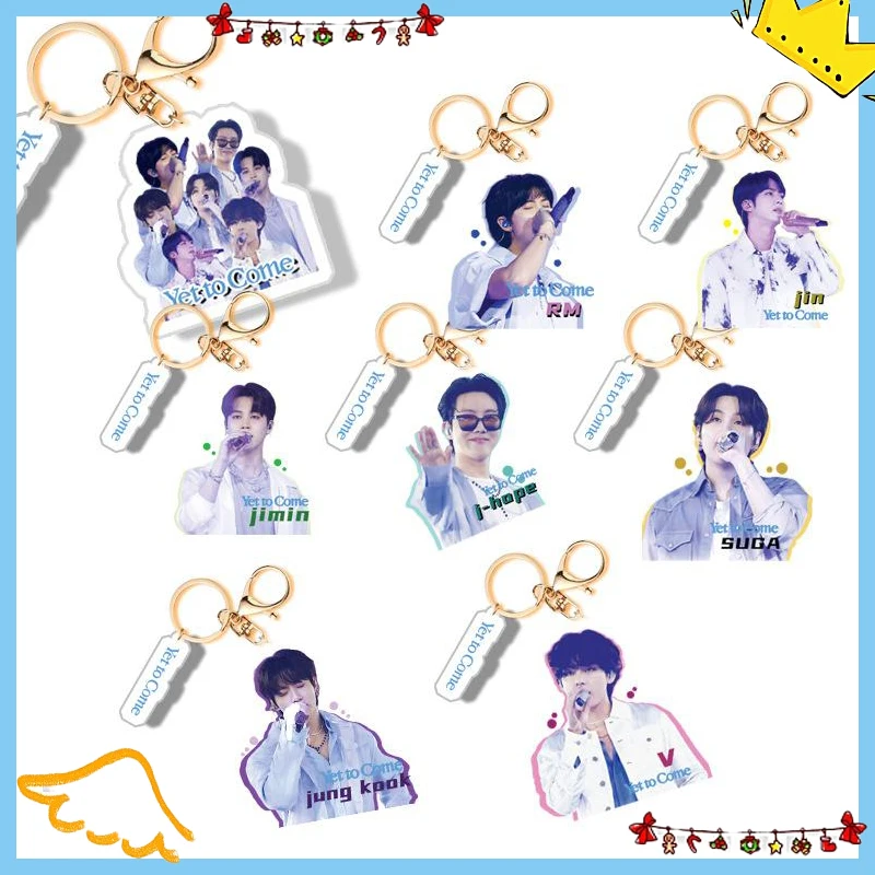 Kpop Star Acrylic Keychains Jungkook V Suga Jhope Rm Jin Jimin Key Ring Cute Bag Pendant Gift for Friend Decoration Accessories
Kpop Star Acrylic Keychains Jungkook V Suga Jhope Rm Jin Jimin Key Ring Cute Bag Pendant Gift for Friend Decoration Accessories