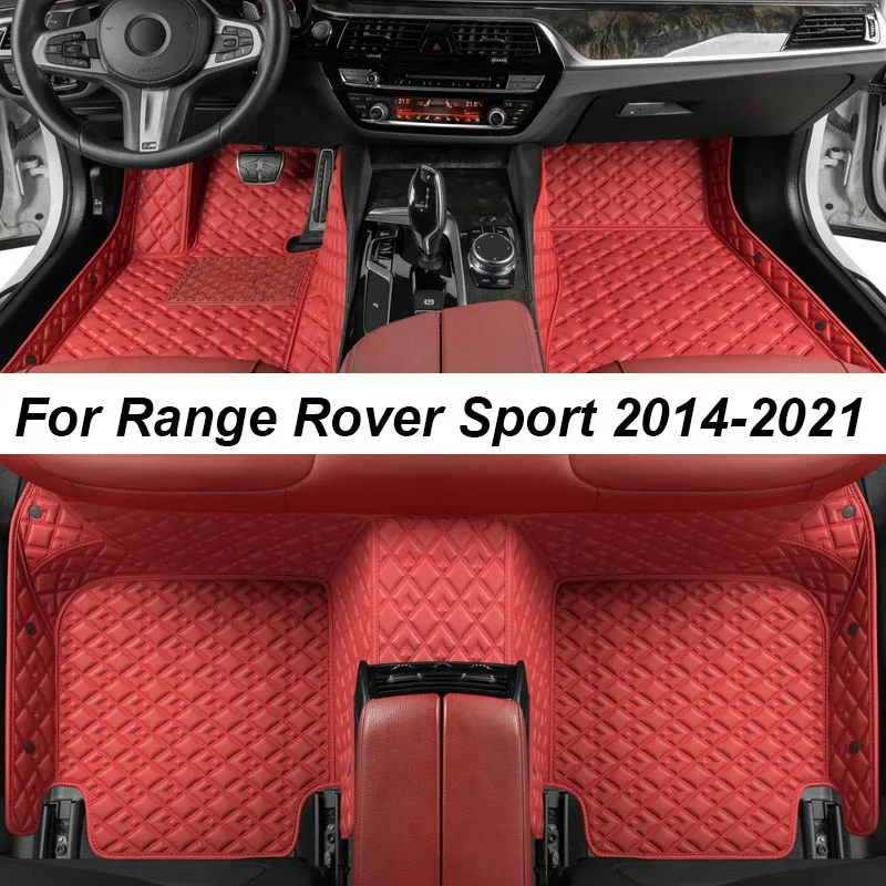 Роскошные напольные коврики на заказ для Range Rover Sport 2014-2021, автомобильные коврики без морщин, аксессуары, сменные детали для интерьера, полный комплект
Роскошные напольные коврики на заказ для Range Rover Sport 2014-2021, автомобильные коврики без морщин, аксессуары, сменные детали для интерьера, полный комплект