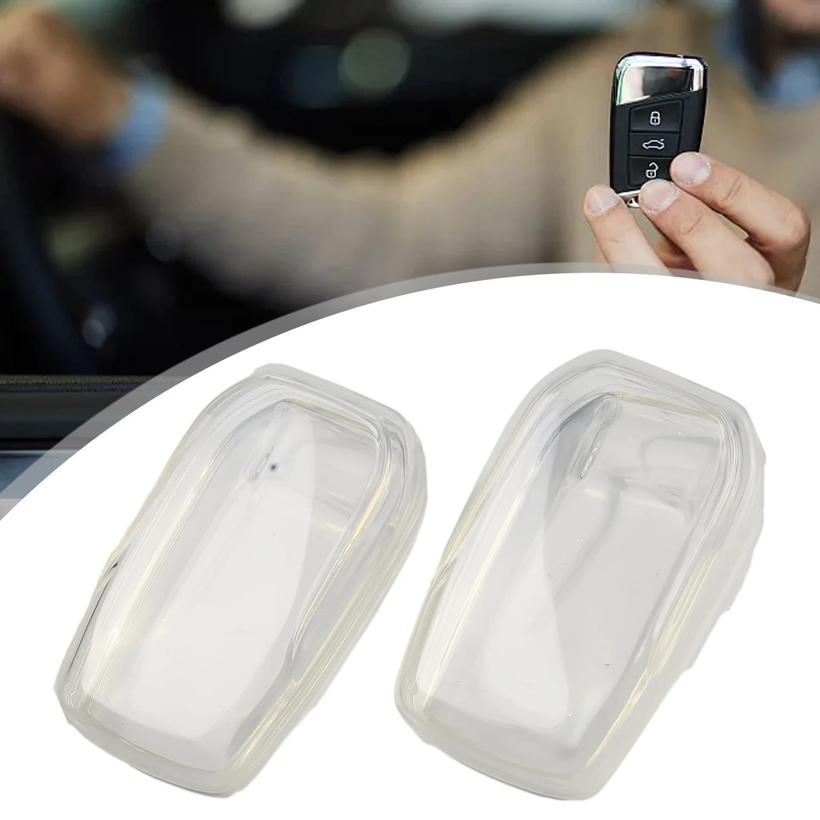 2PCS Key Case TPU Material Transparent Smart Car Key Fob Cover Suitable For Toyota For Corolla Cross 2021-2023 Accessories
2PCS Key Case TPU Material Transparent Smart Car Key Fob Cover Suitable For Toyota For Corolla Cross 2021-2023 Accessories