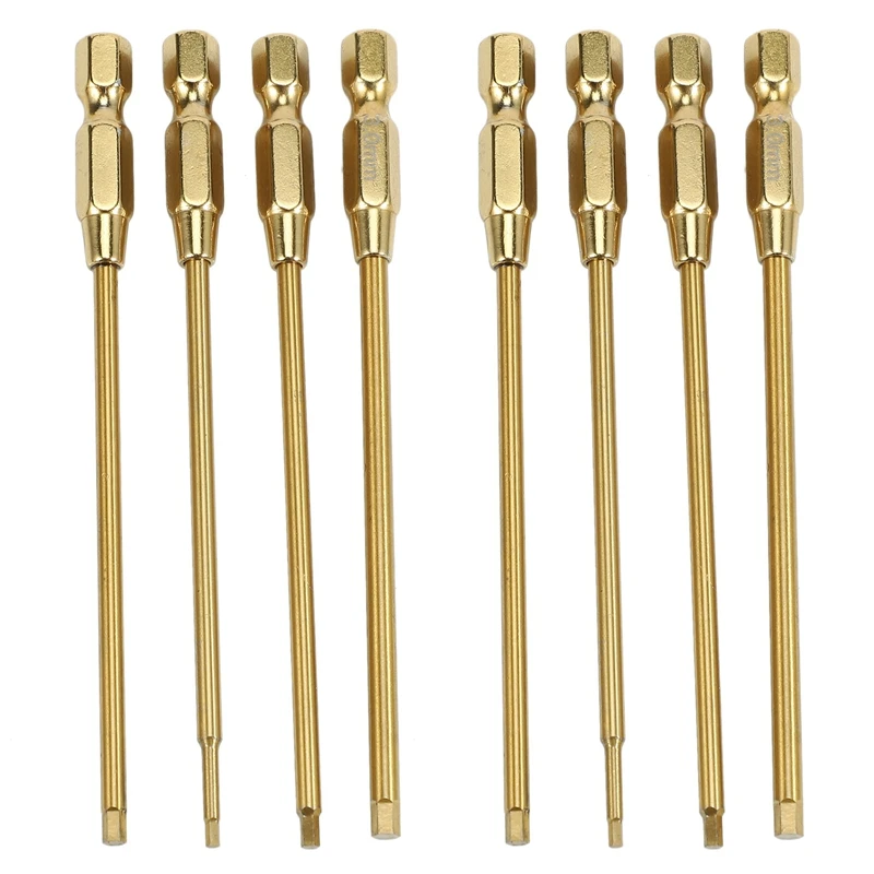 8X Titanium Quick Change Hex Key Hex Wrenches Screwdrivers Tools Kit 1.5, 2, 2.5 & 3Mm RC Model Mini Hand Tool
8X Titanium Quick Change Hex Key Hex Wrenches Screwdrivers Tools Kit 1.5, 2, 2.5 & 3Mm RC Model Mini Hand Tool