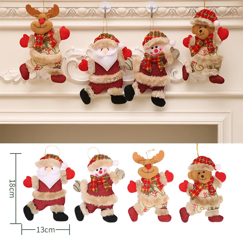 Christmas Tree Accessories Christmas Doll Dancing Old Man Snowman Deer Bear Puppet Small Hanging Pendant Gift Set 4pcs
Christmas Tree Accessories Christmas Doll Dancing Old Man Snowman Deer Bear Puppet Small Hanging Pendant Gift Set 4pcs