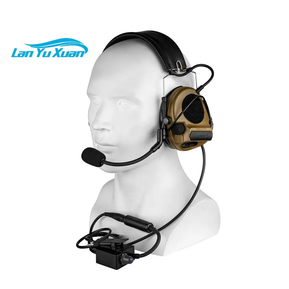 SPINA OPTICS TCA-3 Tactical Headset Silicon Noise Reduction Pickup High sound quality Earphone Fit for hunting
SPINA OPTICS TCA-3 Tactical Headset Silicon Noise Reduction Pickup High sound quality Earphone Fit for hunting