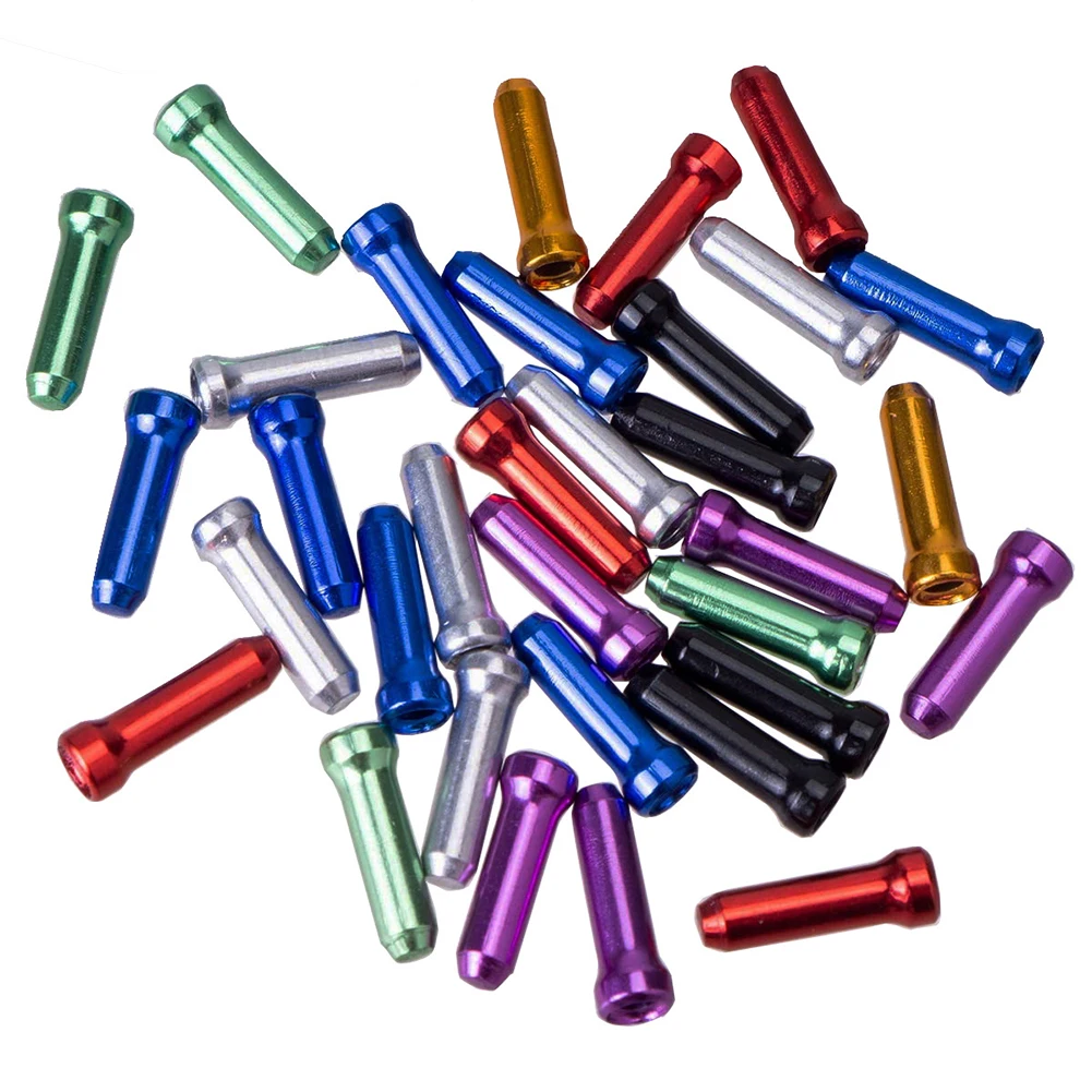 100pcs Aluminum Cable End Cap Crimp Ferrule Tip Steel Wire Bike Road Bike Brake Shift Core Cap Brake Parts Screws
100pcs Aluminum Cable End Cap Crimp Ferrule Tip Steel Wire Bike Road Bike Brake Shift Core Cap Brake Parts Screws