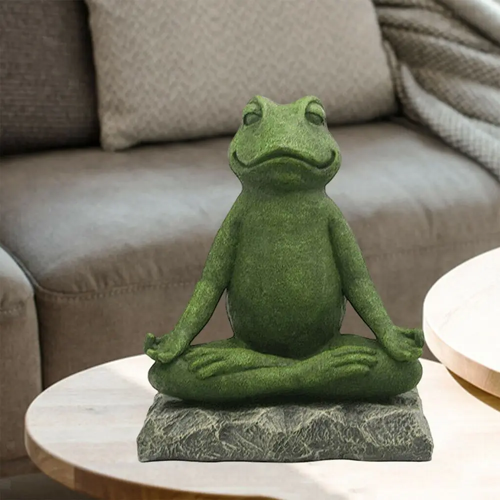 Desktop Ornament Artcrafts Craft Ornament Frog Ornaments Meditation Frog Sculpture Home Decoration Yoga Frog Figurine
Desktop Ornament Artcrafts Craft Ornament Frog Ornaments Meditation Frog Sculpture Home Decoration Yoga Frog Figurine