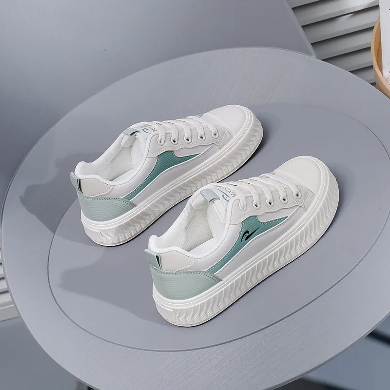 Women's Platform Sneakers Breathable Casual Shoes for Women PU White Ladies Shoes Sewing Female Sneakers Zapatos Mujer 2023
Women's Platform Sneakers Breathable Casual Shoes for Women PU White Ladies Shoes Sewing Female Sneakers Zapatos Mujer 2023