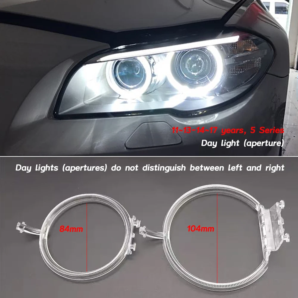 Для BMW 5 серии F18 F10 2014-2017 DRL Световодя пластина Световодящая трубка Фара Дневные ходовые огни Guide Angel Eye
Для BMW 5 серии F18 F10 2014-2017 DRL Световодя пластина Световодящая трубка Фара Дневные ходовые огни Guide Angel Eye