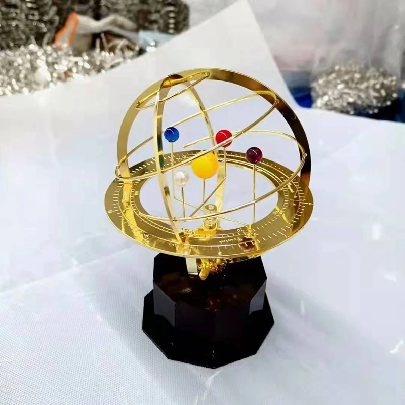 NEW-Grand Orrery Model Of The Solar System Retro Home Living Room Bedroom Decoration Home Sculpture Ornament Decor For Child
NEW-Grand Orrery Model Of The Solar System Retro Home Living Room Bedroom Decoration Home Sculpture Ornament Decor For Child