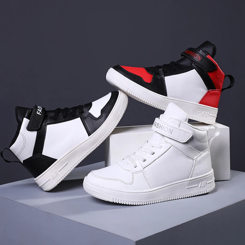 Children's basketball soft shoes waterproof leather casual shoes boys and girls sports shoes magic buckle non-slip running shoes
Children's basketball soft shoes waterproof leather casual shoes boys and girls sports shoes magic buckle non-slip running shoes