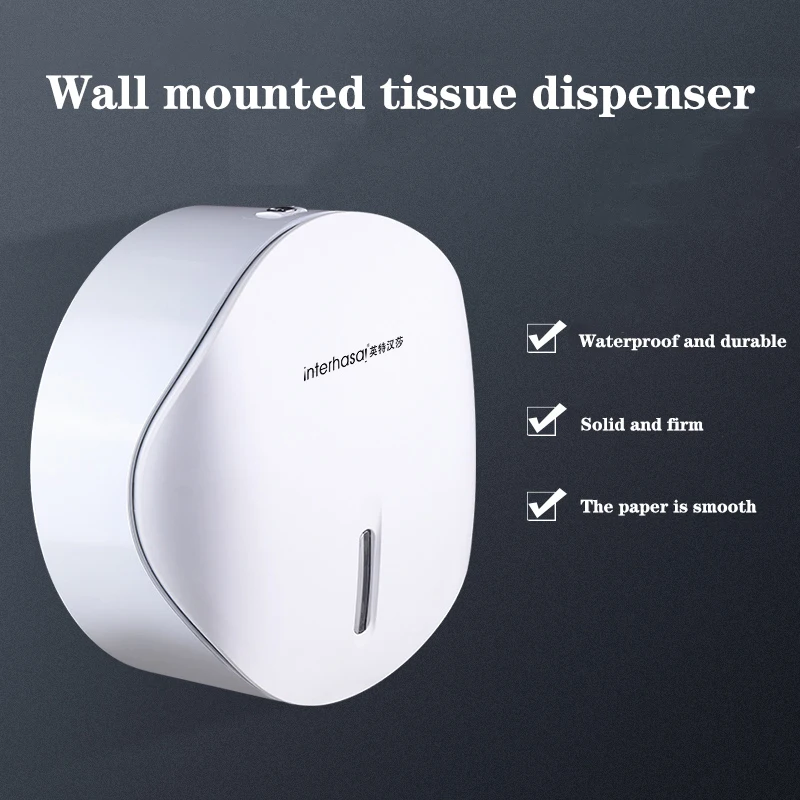 Roll Tissue Dispenser Paper Box Paper Towel Holder High Capacity Tissue Box Holder Wall Mounted Portable Toilet Tissue Box
Roll Tissue Dispenser Paper Box Paper Towel Holder High Capacity Tissue Box Holder Wall Mounted Portable Toilet Tissue Box