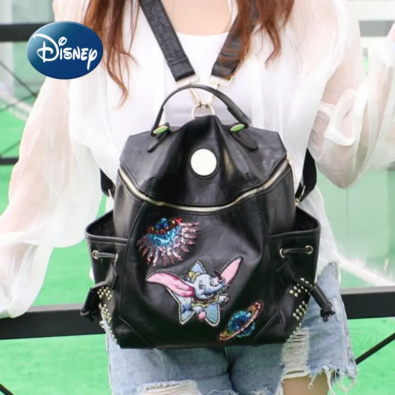 Disney Dumbo Joint New Backpack Luxury Brand Women's Backpack Cartoon Fashion Student Schoolbag Large Capacity Travel Backpack
Disney Dumbo Joint New Backpack Luxury Brand Women's Backpack Cartoon Fashion Student Schoolbag Large Capacity Travel Backpack