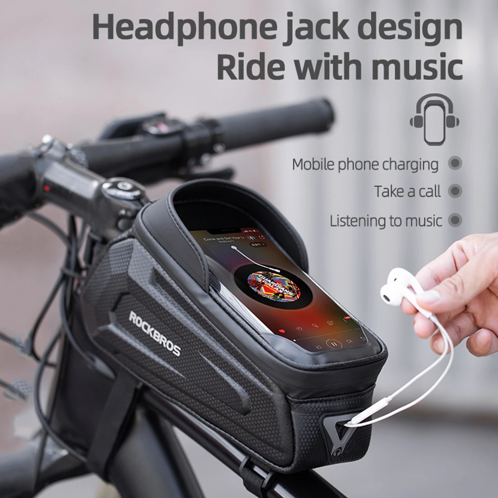Hard Shell Bicycle Bag Upper Tube Head Bag Front Beam Bag Mobile Phone Bag Mountain Road Bike Riding Accessories
Hard Shell Bicycle Bag Upper Tube Head Bag Front Beam Bag Mobile Phone Bag Mountain Road Bike Riding Accessories