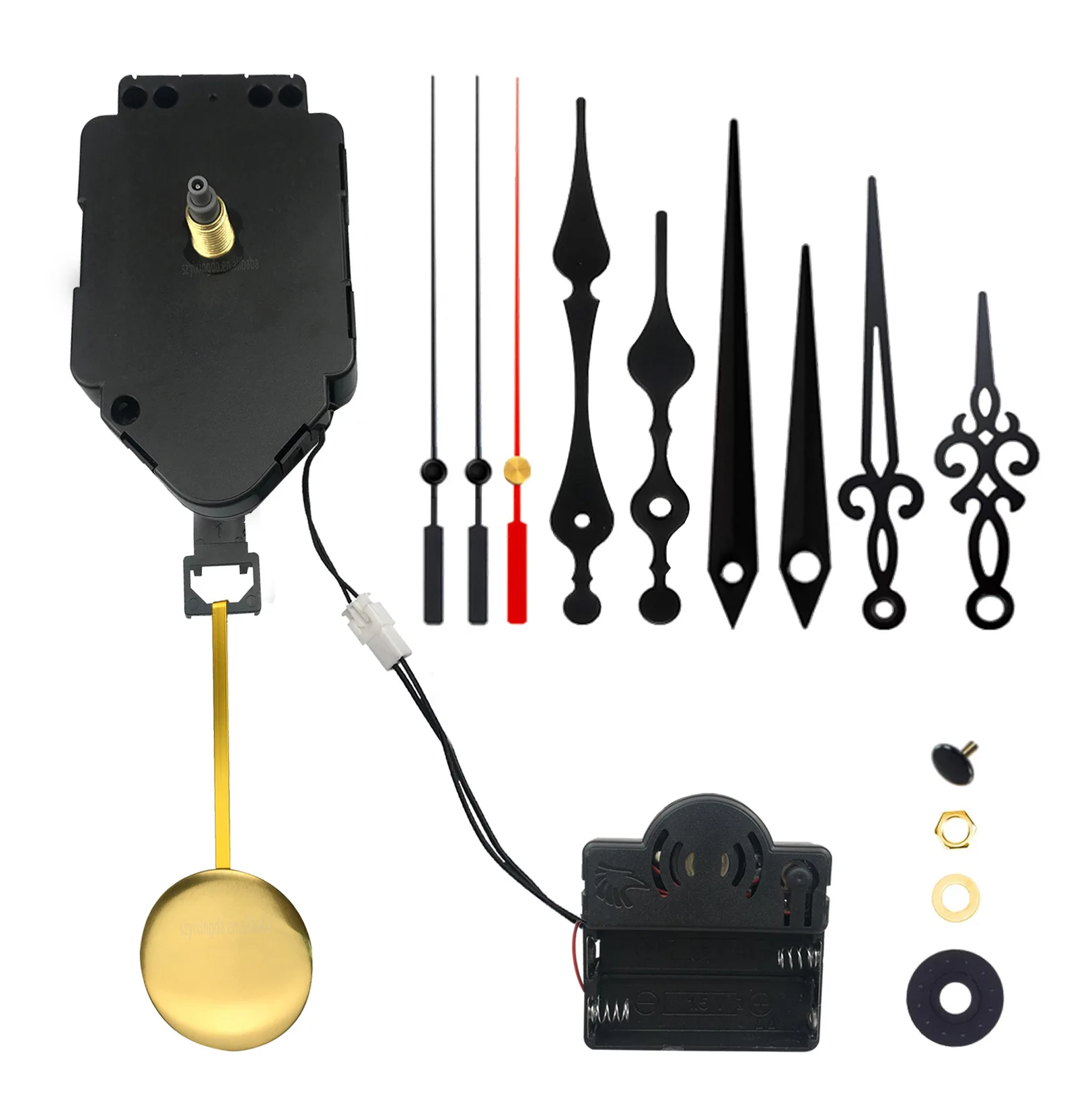 Classic Wall Quartz Pendulum Clock Movement Mechanism Music Box Hammer DIY Kit for DIY Repairing Replacing Home Wall Decorations 
Classic Wall Quartz Pendulum Clock Movement Mechanism Music Box Hammer DIY Kit for DIY Repairing Replacing Home Wall Decorations