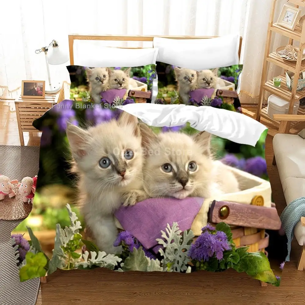 Lovely Little Cats Bedding Set 3d Duvet Cover Sets Comforter Bed Linen Twin Queen King Single Size Fantasy Luxury Fshion Animal
Lovely Little Cats Bedding Set 3d Duvet Cover Sets Comforter Bed Linen Twin Queen King Single Size Fantasy Luxury Fshion Animal