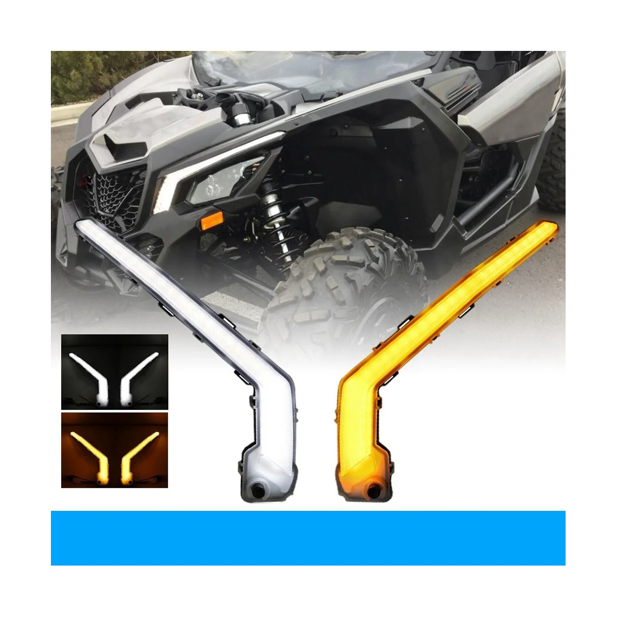 UTV светодиодный передний сигнал светильник янтарные указатели поворота для Can-Am Maverick X3 XDS XRS 2017 2018 710004994 & 710004995
UTV светодиодный передний сигнал светильник янтарные указатели поворота для Can-Am Maverick X3 XDS XRS 2017 2018 710004994 & 710004995