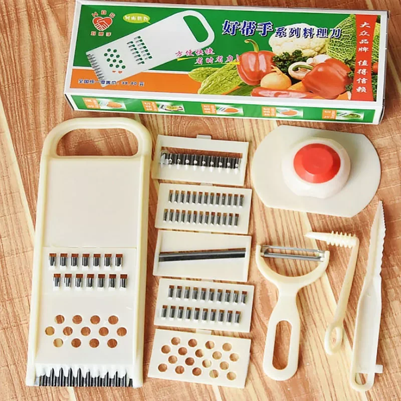 2022New High Quality 11 Pcs/Set Multifunctional Shredder Fruit Vegetable Peeler Potatoes Slicer Dicer Chopper Cutter Easy Kitche
2022New High Quality 11 Pcs/Set Multifunctional Shredder Fruit Vegetable Peeler Potatoes Slicer Dicer Chopper Cutter Easy Kitche