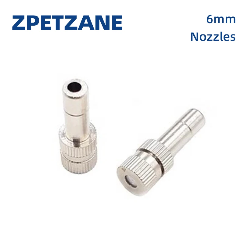 5pcs 6mm Low Pressure Nozzles 0.2~0.8mm Fine Atomization Brass Misting Sprayers Irrigation Disinfection Cooling Fog
5pcs 6mm Low Pressure Nozzles 0.2~0.8mm Fine Atomization Brass Misting Sprayers Irrigation Disinfection Cooling Fog