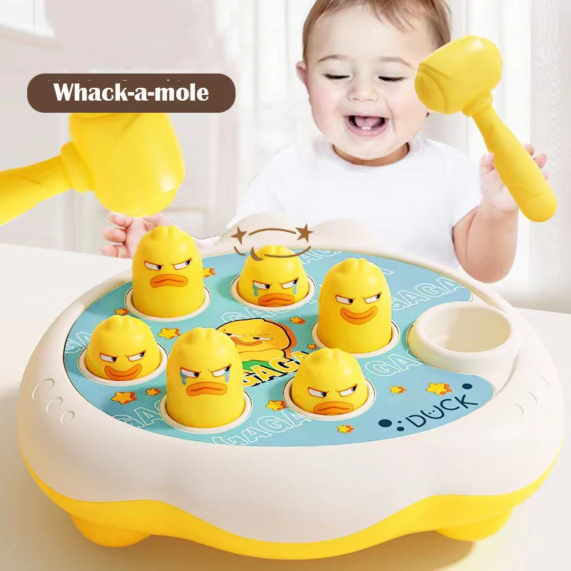 Baby Whack-a-mole Interactive Kids Puzzle Toys Toddler Music Early Educational Parent Child Knocking Board Game Montessori Toy
Baby Whack-a-mole Interactive Kids Puzzle Toys Toddler Music Early Educational Parent Child Knocking Board Game Montessori Toy