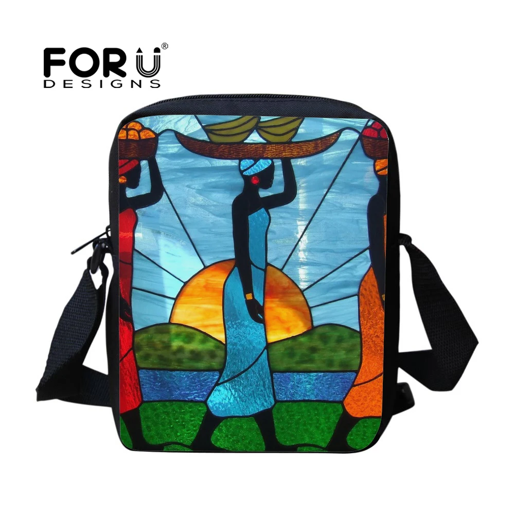 FORUDESIGNS Stylish African Culture Printing Women Single Shoulder Bag Causal Ladies Tote Bag Portable Female Mini Crossbody Bag
FORUDESIGNS Stylish African Culture Printing Women Single Shoulder Bag Causal Ladies Tote Bag Portable Female Mini Crossbody Bag